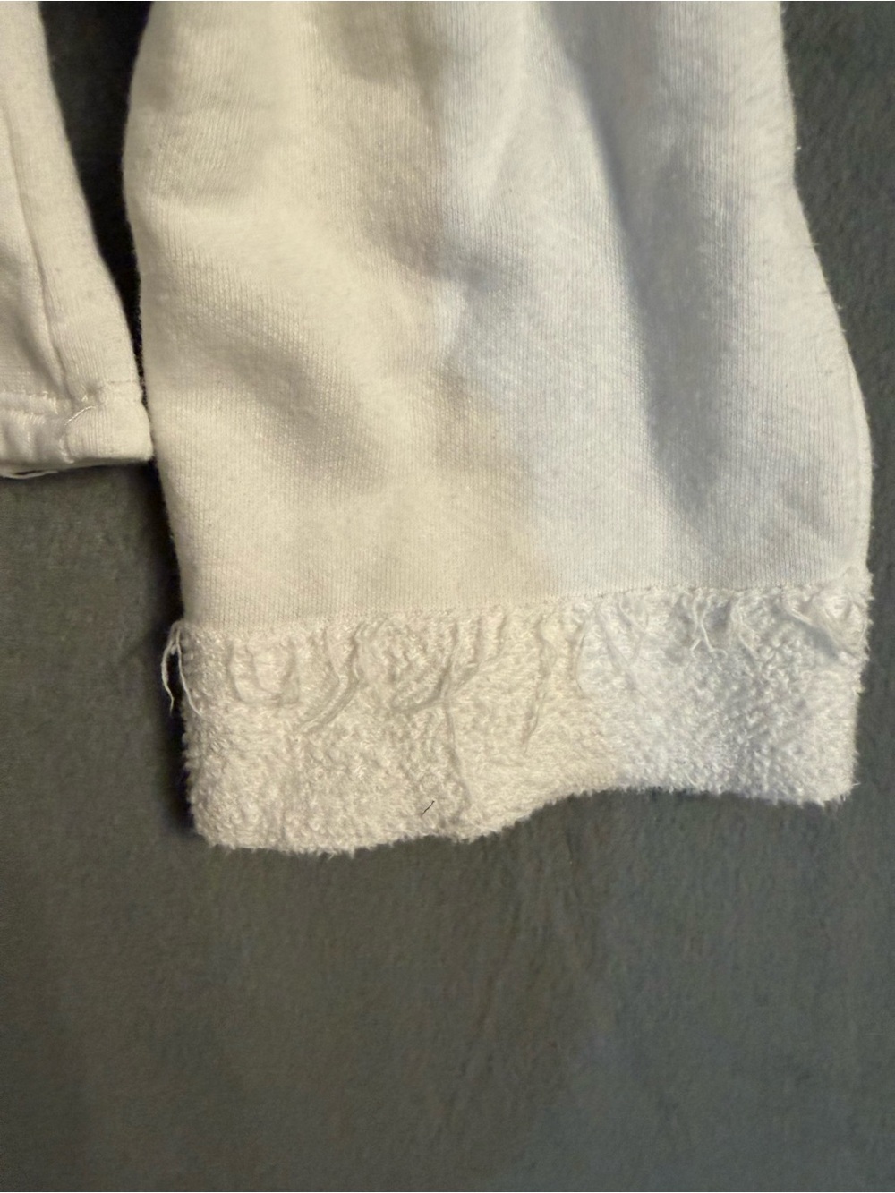 BUCKETLIST White Cropped Half-Zip Pullover - Picture 3 of 7